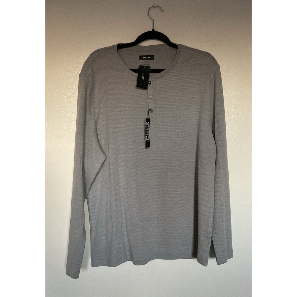 ALFANI | Stretch Fash Knits Color Grey | Size L